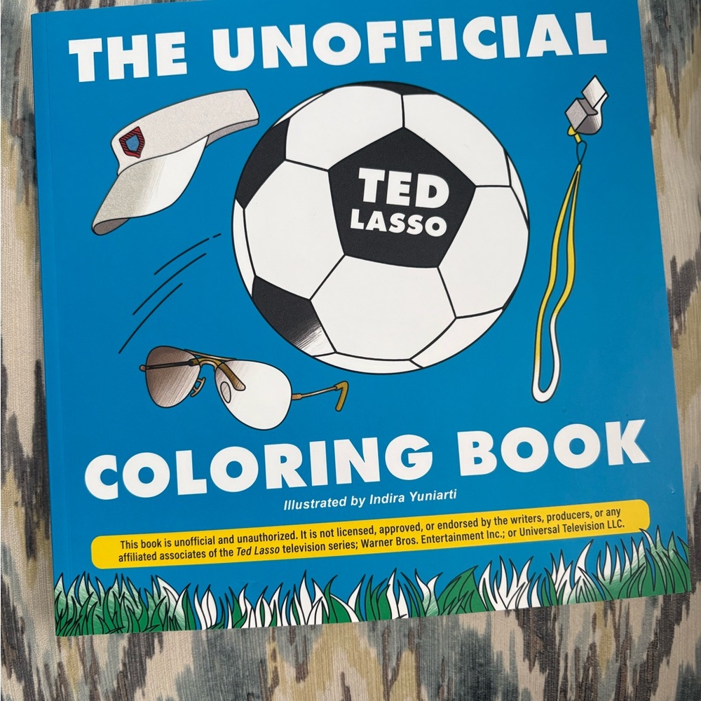 Ted Lasso Unofficial Coloring Book